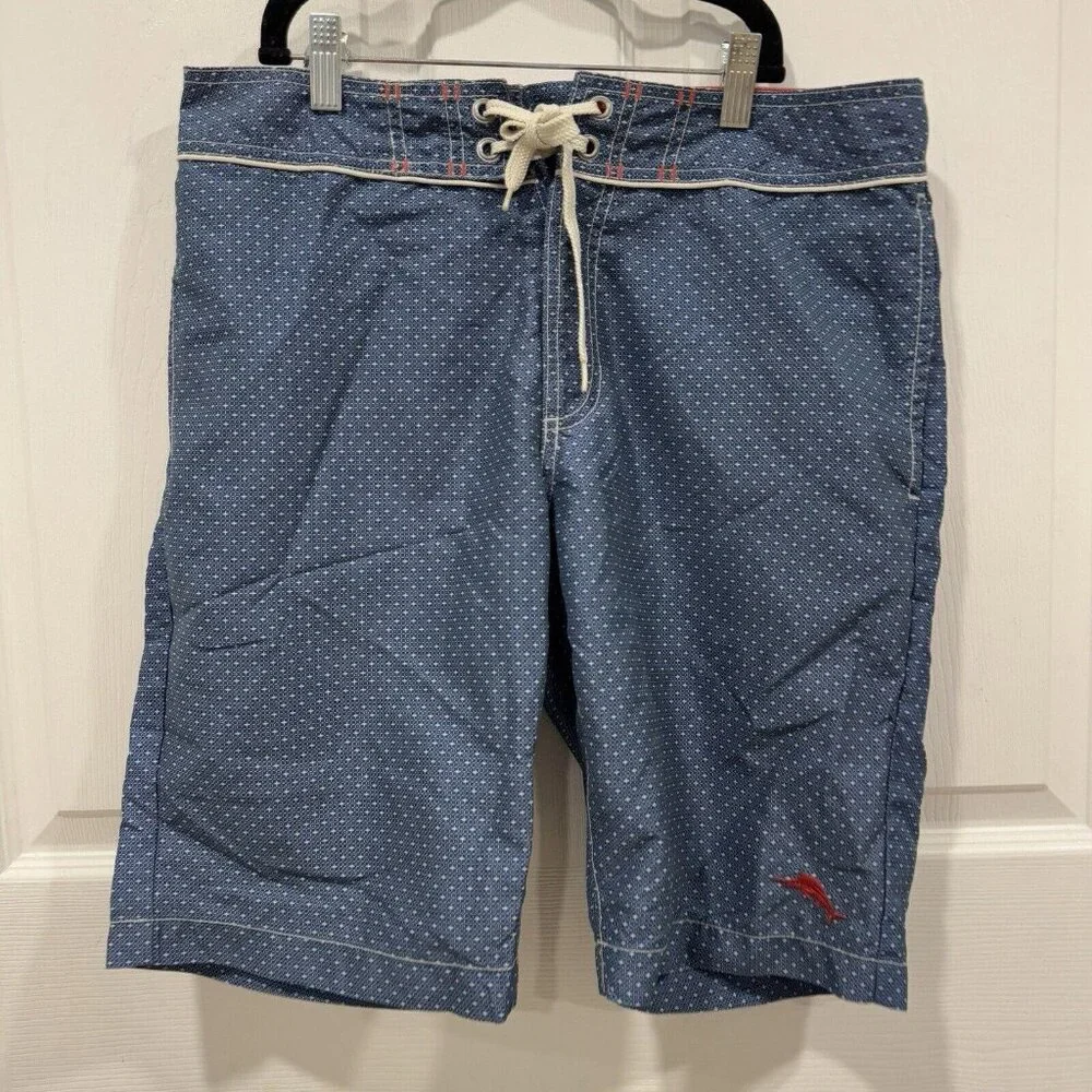 Tommy Bahama Relax Swim Trucks  Men’s Shorts  Size‎ 30 Polka Dot Inseam 10”